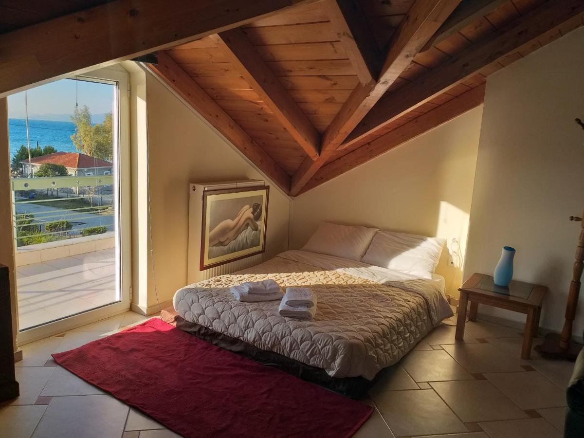 Ostria Seaside Apartments Patras Zewnętrze zdjęcie